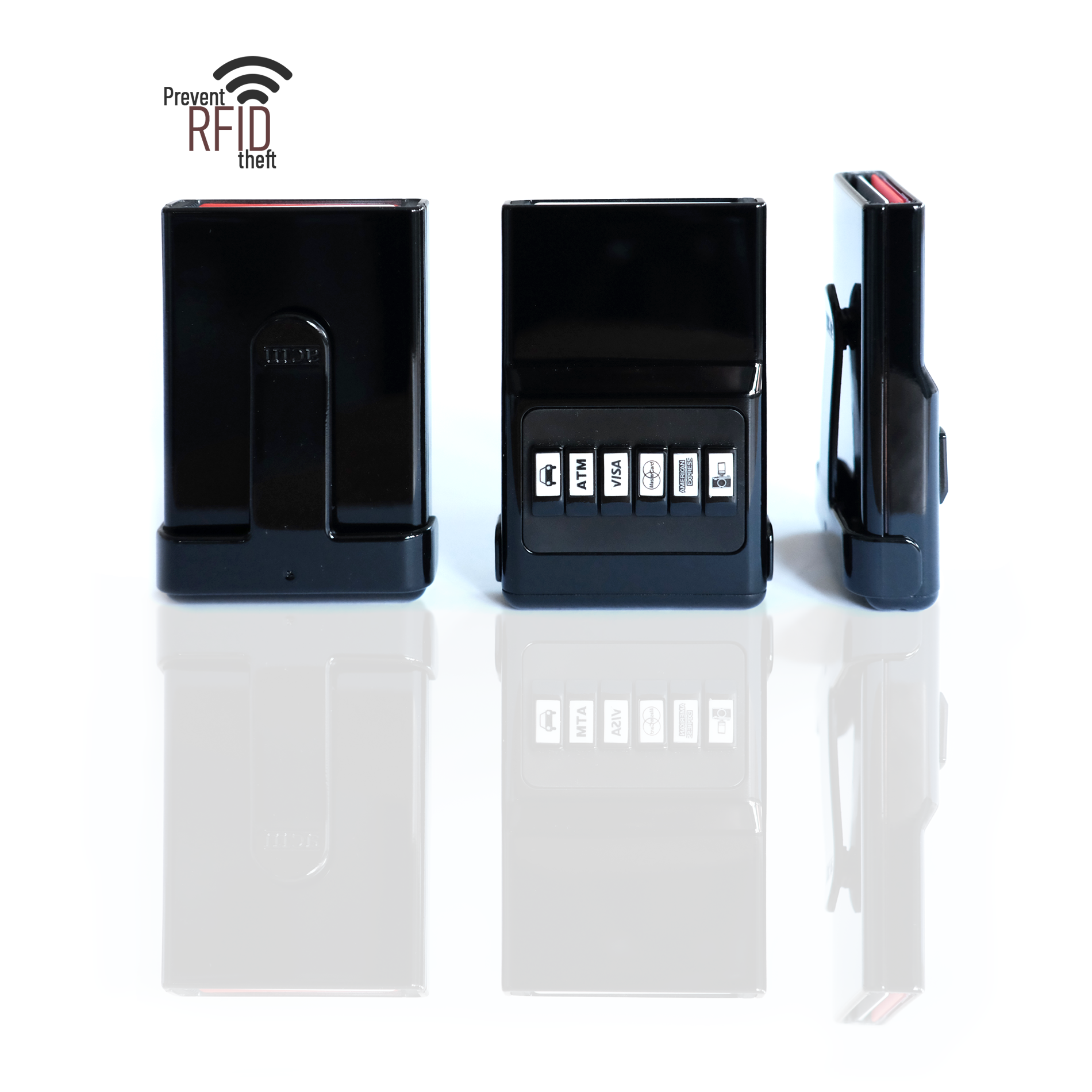 ACM Wallet Airbrush Edition: Diamond Black