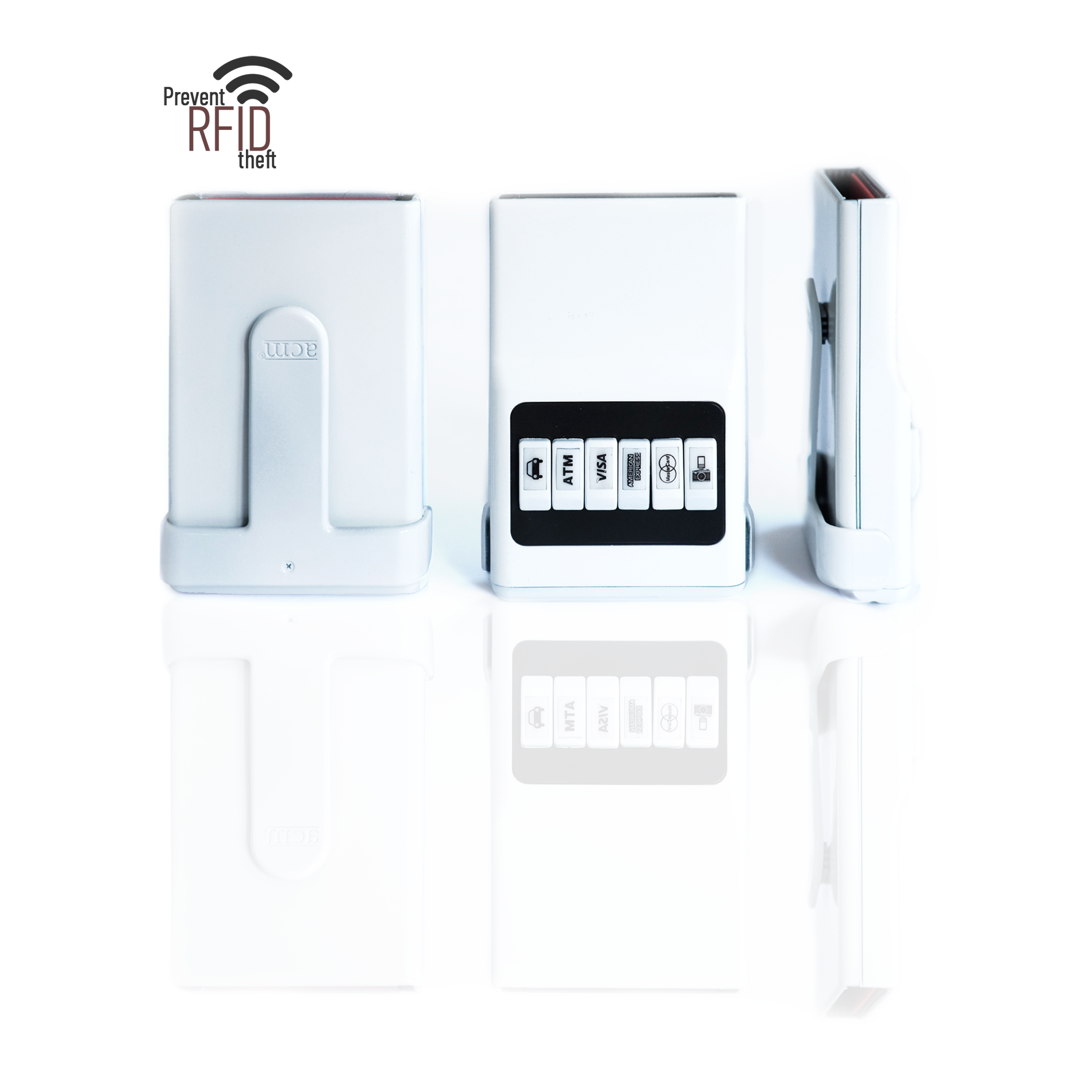 ACM Wallet Airbrush Editon: Polar White